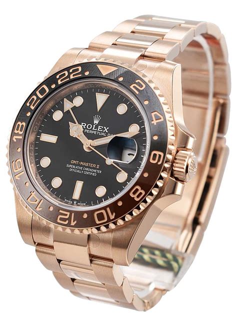 rolex gmt rose gold price